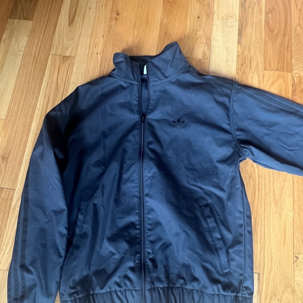 navy adidas jacket never worn